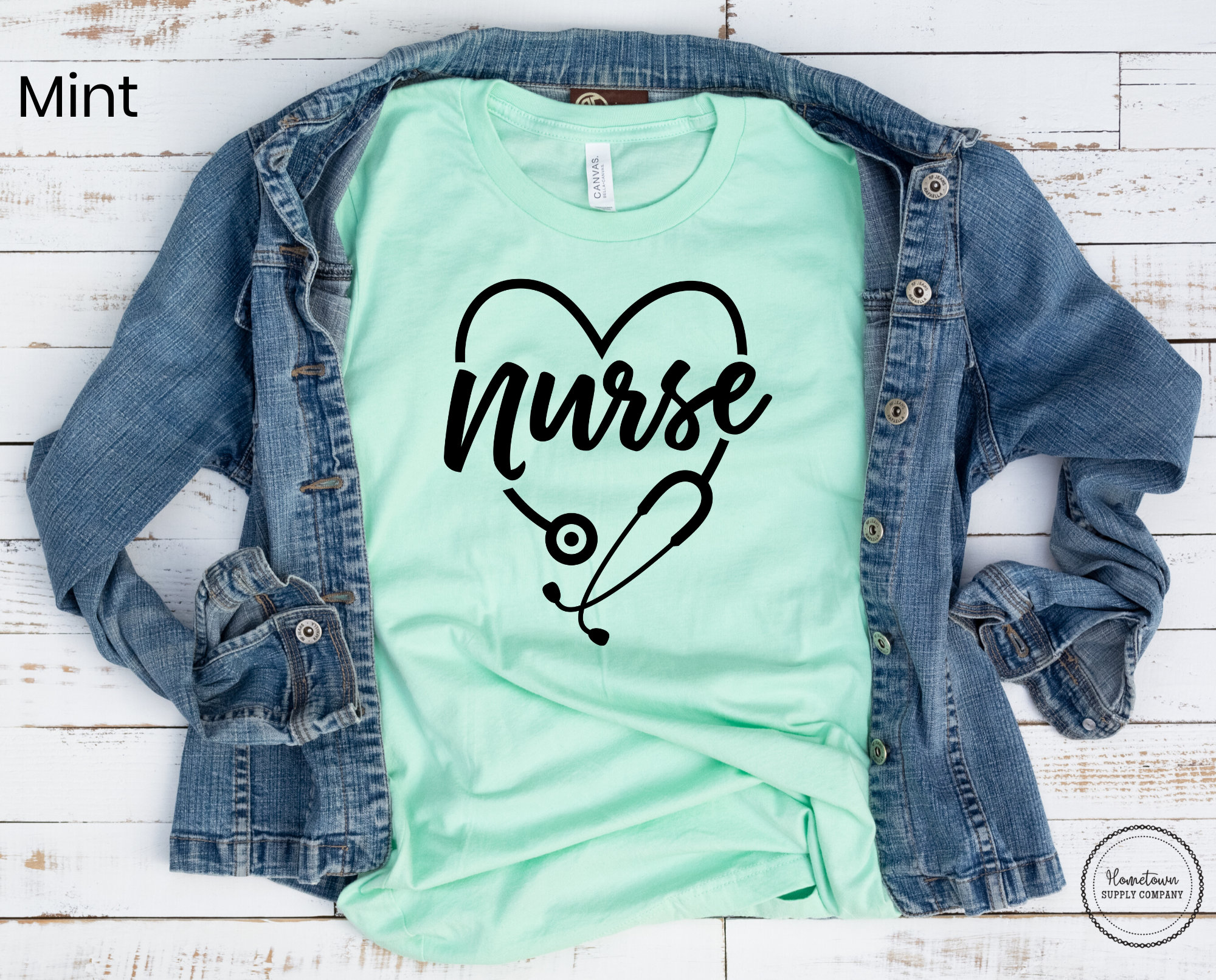 Nurse Shirt, Stethoscope Shirt, Registered Nurse Graduation Gift