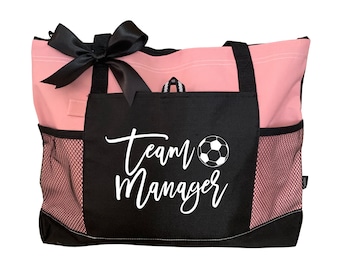 Team Manager Bag Soccer Team Mom Gift Team Manager Gift Team Mom Football Tote Bag Team Mom Volleyball Team Mom Softball Team Mom Baseball