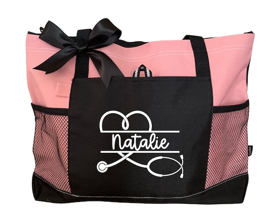 Enfermera Tote Bag Regalo para enfermera Bolsa de mano personalizada para  el trabajo Bolsa de mano con cremallera Enfermera Apreciación Graduación  Regalo Enfermera RN Tote Bag Enfermería -  México