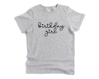 Birthday Girl Shirt - Kids Birthday Shirt, Birthday Shirt, Birthday Girl Outfit, Birthday Party Shirt, Birthday Gift, Girls Birthday Shirt