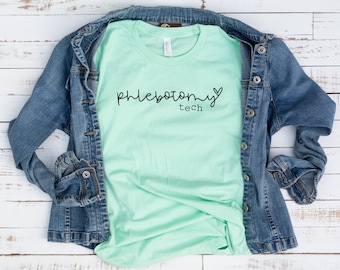 Phlebotomy Tech Shirt - Phlebotomist Shirt, Phlebotomy Shirt, Phlebotomy Gift, Lab Tech Shirt, Lab Shirt, Graduation Gift, Phlebotomist Life