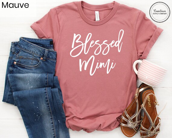 Mimi Shirt For Grandma Blessed Mimi Gift Grandmother Gift Mimi Shirt For Grandma Blessed Mimi Gift Grandmother Gift