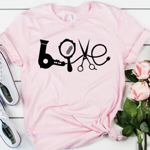 Hair Stylist Shirt, Hair Stylist Gift, Hairstylist Shirt, Hair Dresser Gift, Hairdresser Shirt, Love Hair Stylist Tee, Cosmetologist T-Shirt