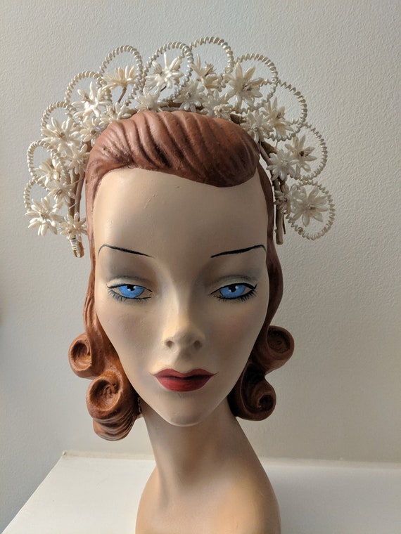 1940s Halo Bridal Headpiece