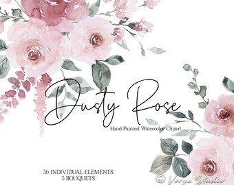 Download Floral Clipart Etsy