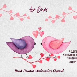 Valentine Cards Hearts Birds Valentine elements Watercolor Clipart PNG Arrows Love Graphics Romantic Roses Ballons instant download Valentine Cards Hearts Birds Valentine elements Watercolor Clipart PNG Arrows Love Graphics Romantic Roses Ballons instant download