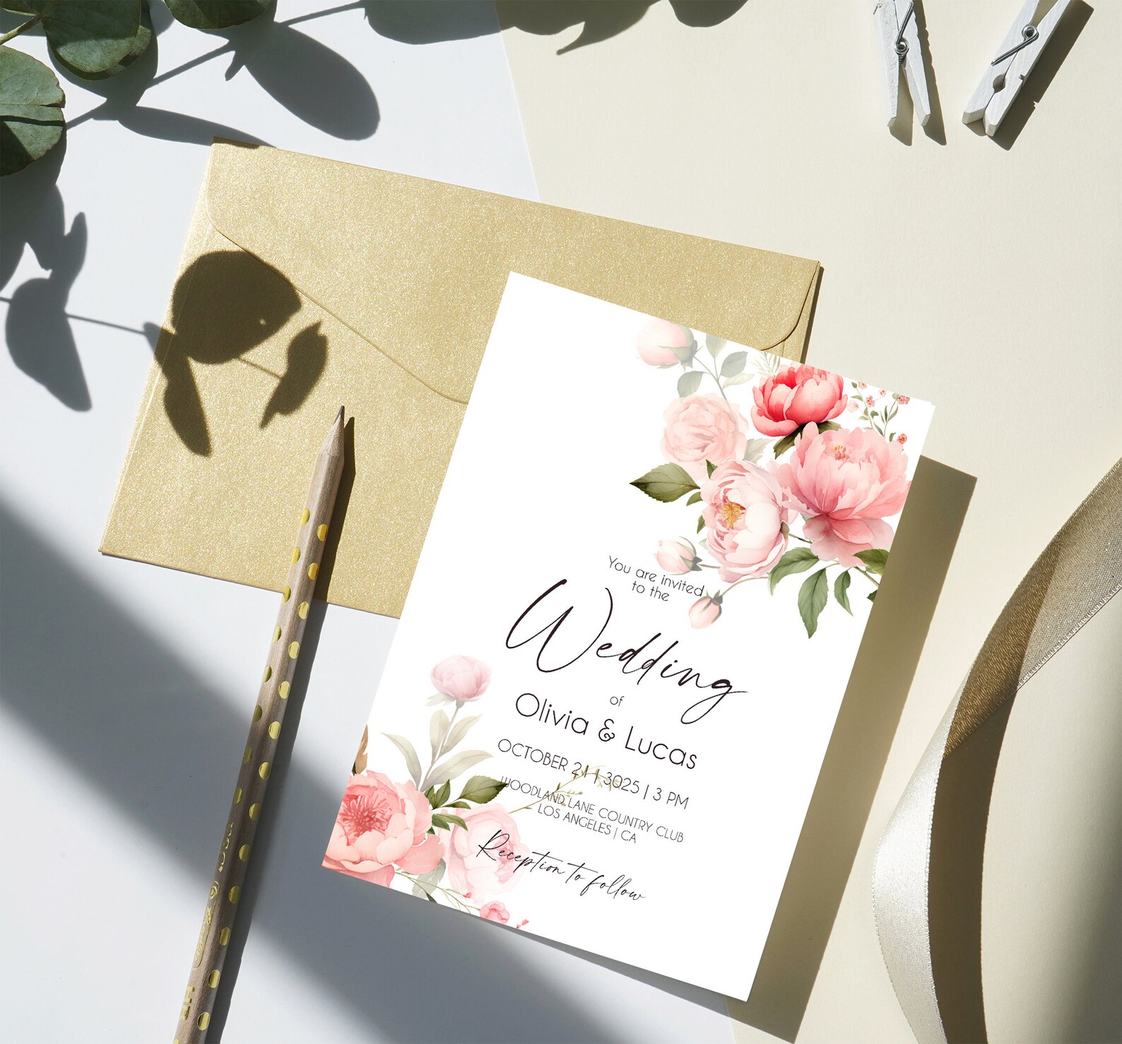 Blush Pink Floral Clipart Watercolor Peonies Bouquets Clip Art ...