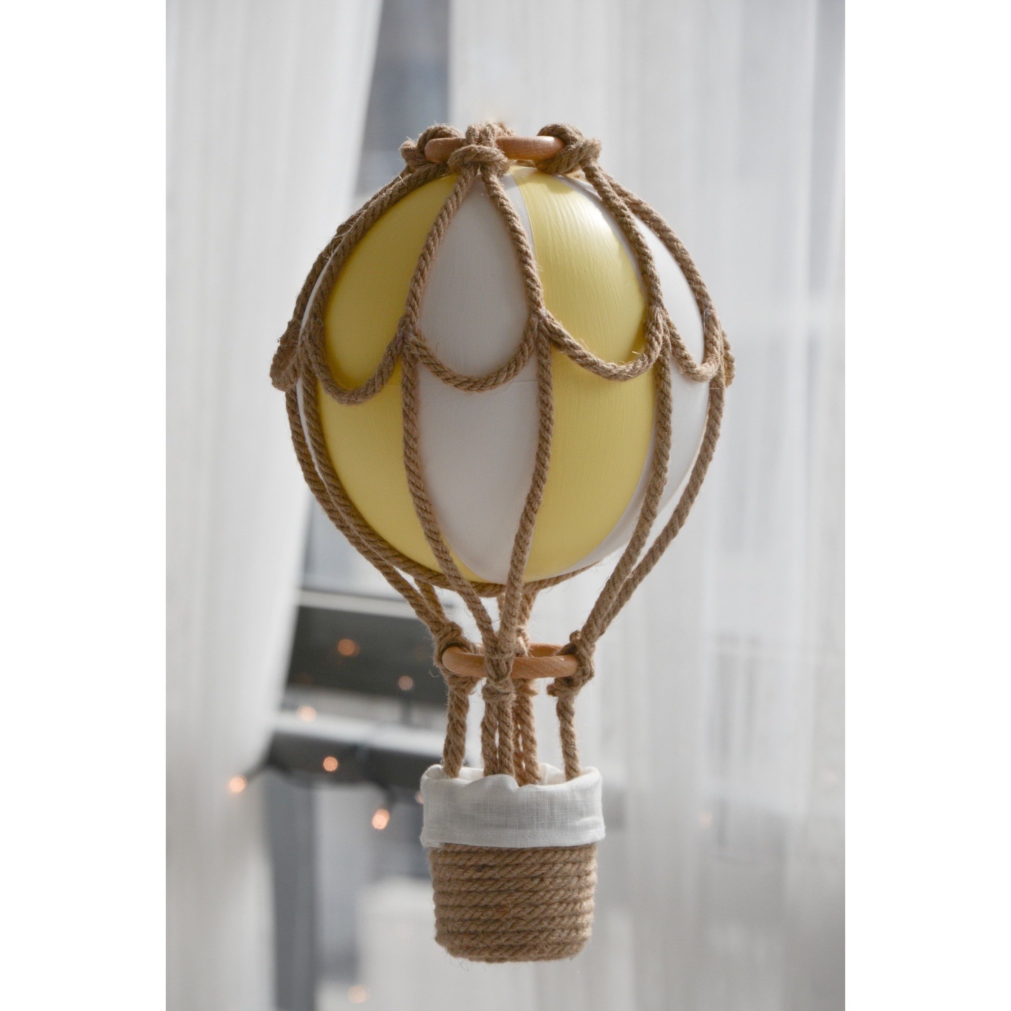 Hanging Hot Air Balloon Travel Nursery Decor Nursery Decor Etsy