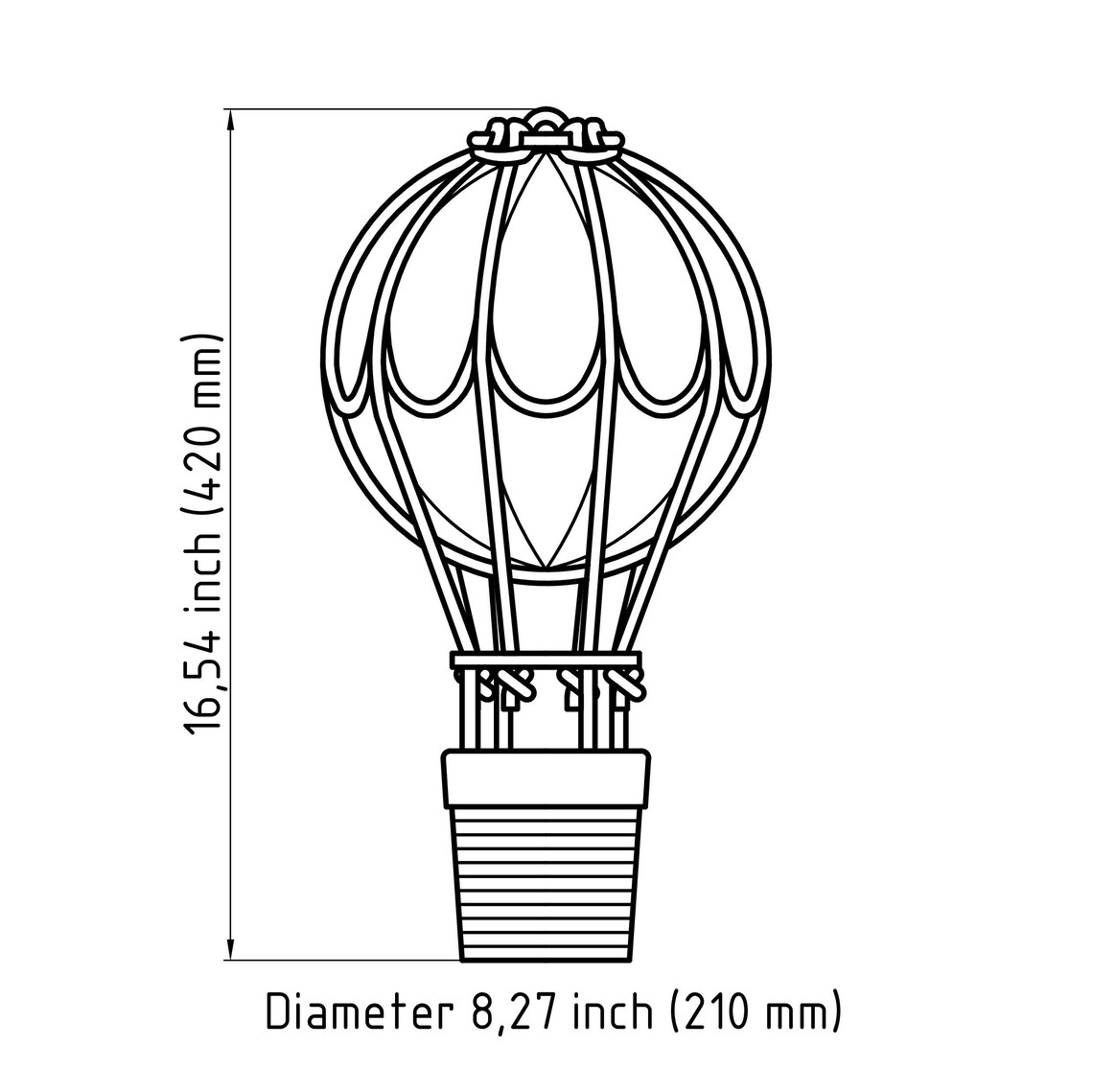 Hanging Hot Air Balloon Travel Nursery Decor Nursery Decor Etsy