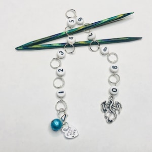 Dragon Knitting Chain Row Counter