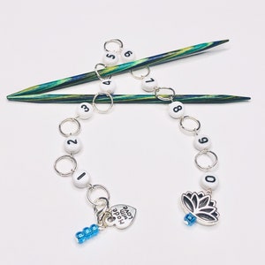 Lotus Knitting Chain Row Counter