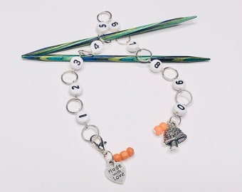 Mushroom Knitting Chain Row Counter