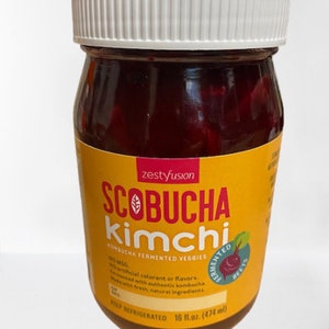 Kimchi Beets made with Raw Kombucha (2 x 16oz)