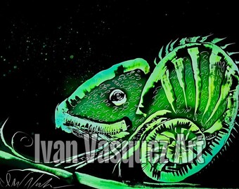 Emerald Guardian – Chameleon Glow