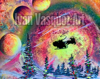Santa’s Galactic Arrival