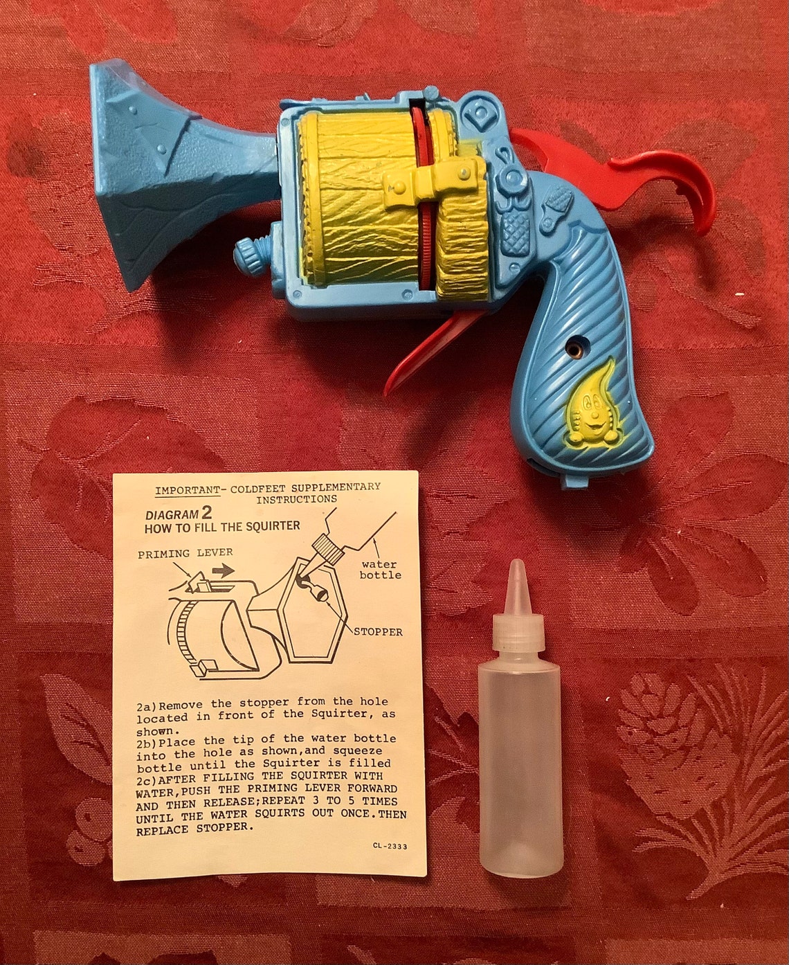 Vintage 1967 Cold Feet Squirt Game Etsy UK