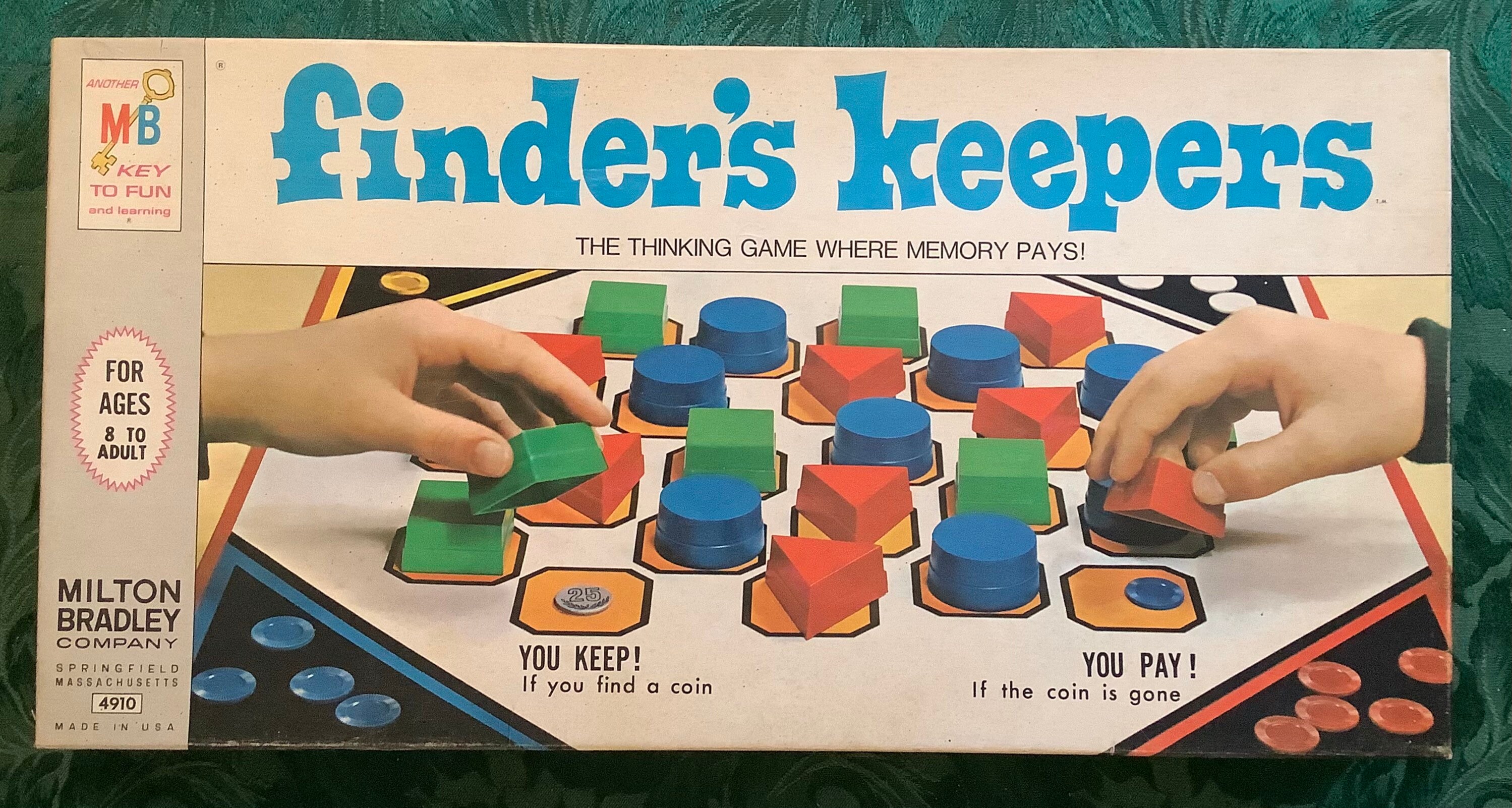 Vintage 1969 Finders Keepers Board Game Etsy
