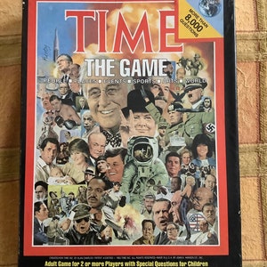 Vintage 1983 Time Board Game