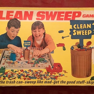 Original version vintage 1967 Clean Sweep game