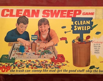 Original version vintage 1967 Clean Sweep game