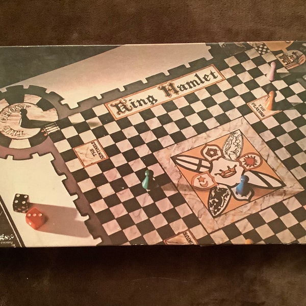 Vintage 1980 King Hamlet board game