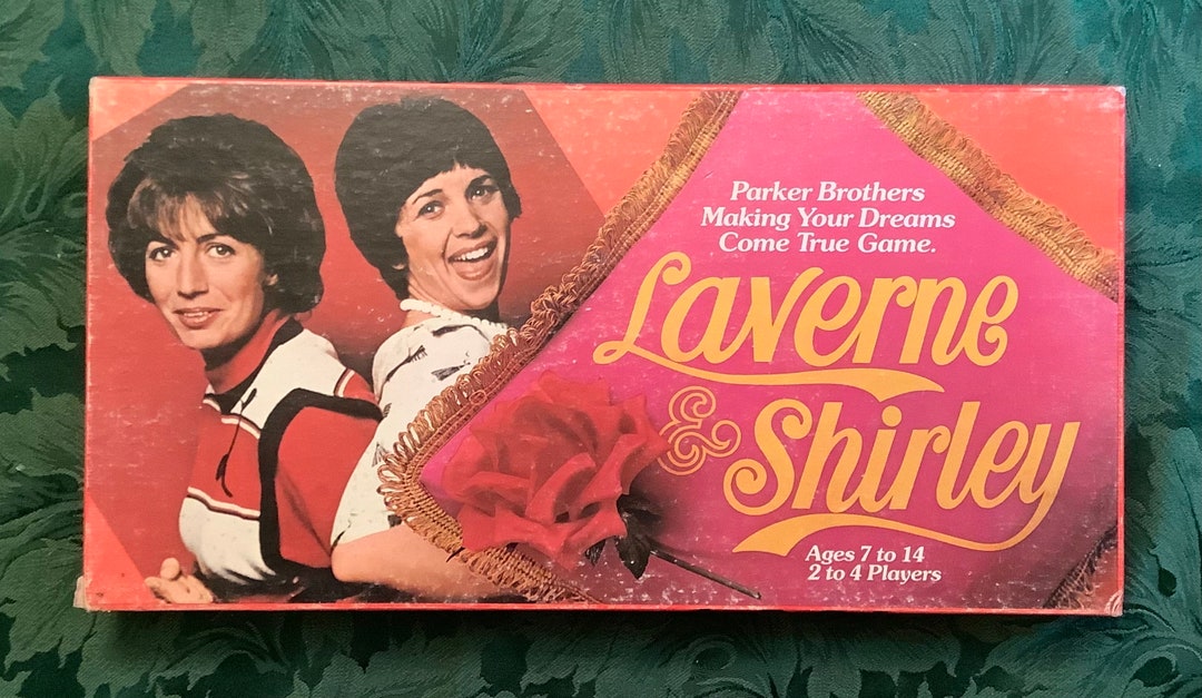 1977 Laverne & Shirley Board Game Etsy