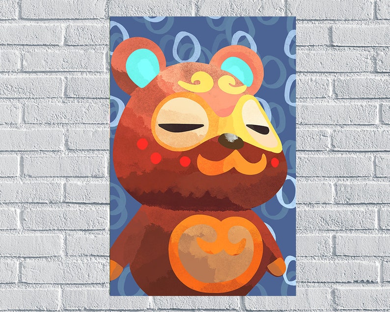 CLAY Animal Crossing New Horizons Harvs Island Villager Etsy