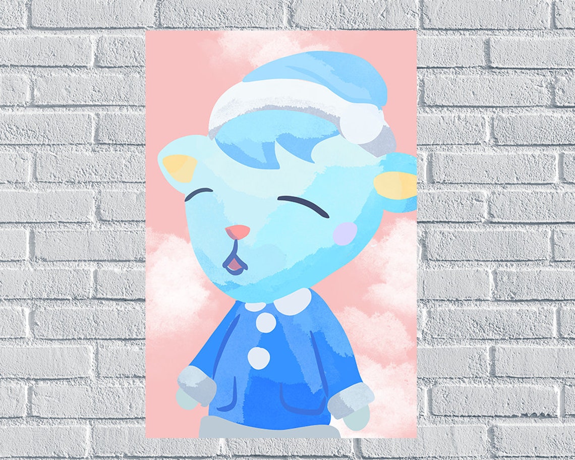 SHERB Animal Crossing New Horizons Harv's Island Villager Etsy