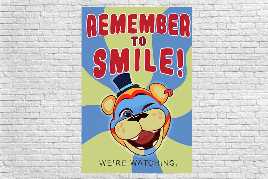 Five Nights at Freddy's Security Breach Video Game Poster – My Hot Posters