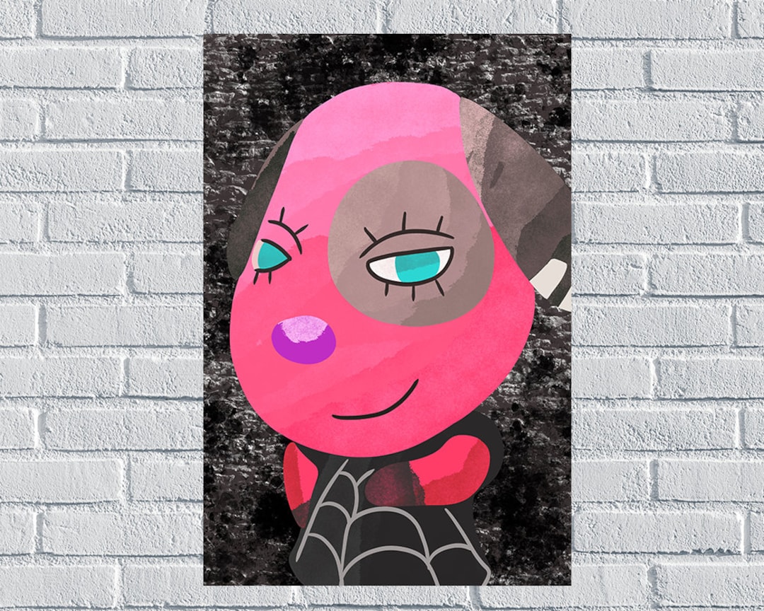 CHERRY Animal Crossing New Horizons Harvs Island Villager Poster