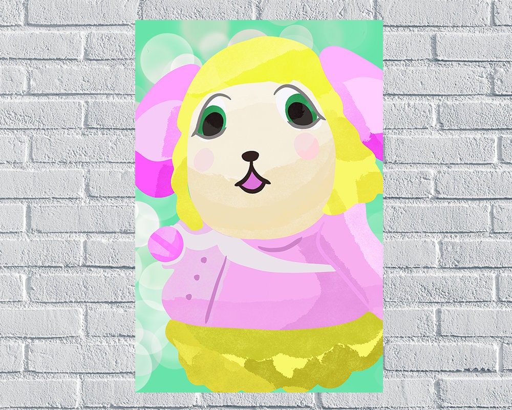 WILLOW Animal Crossing New Horizons Harvs Island Villager Etsy