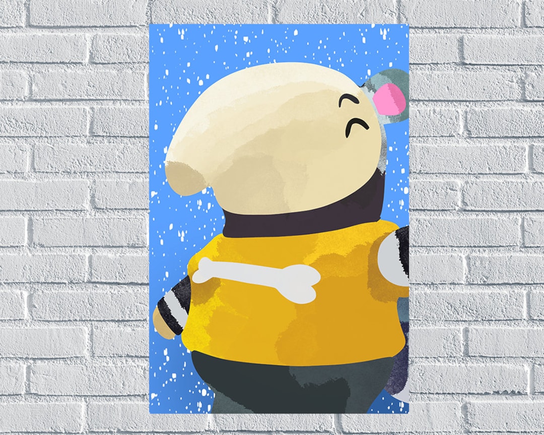 ANTONIO Animal Crossing New Horizons Harvs Island Villager Poster