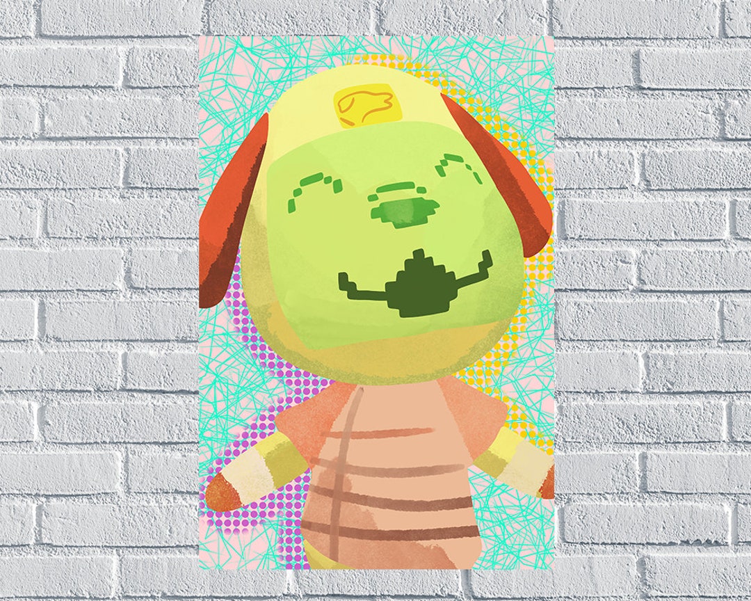 BOW Animal Crossing New Horizons Harvs Island Villager Poster Etsy