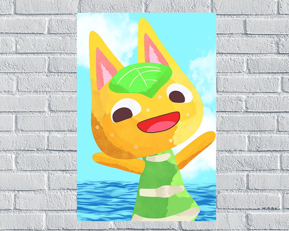 TANGY Animal Crossing New Horizons Harvs Island Villager - Etsy TANGY Animal Crossing New Horizons Harvs Island Villager - Etsy