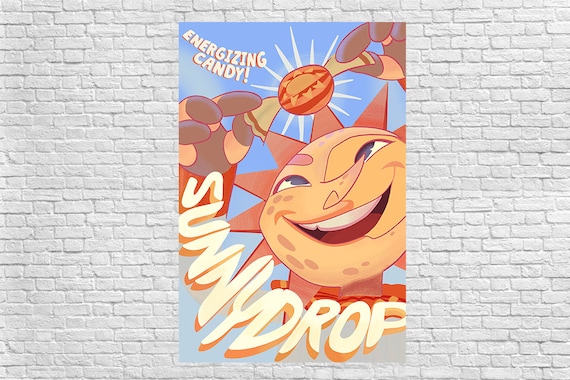 SUNDROP FNAF Security Breach In Game Poster Digital Download