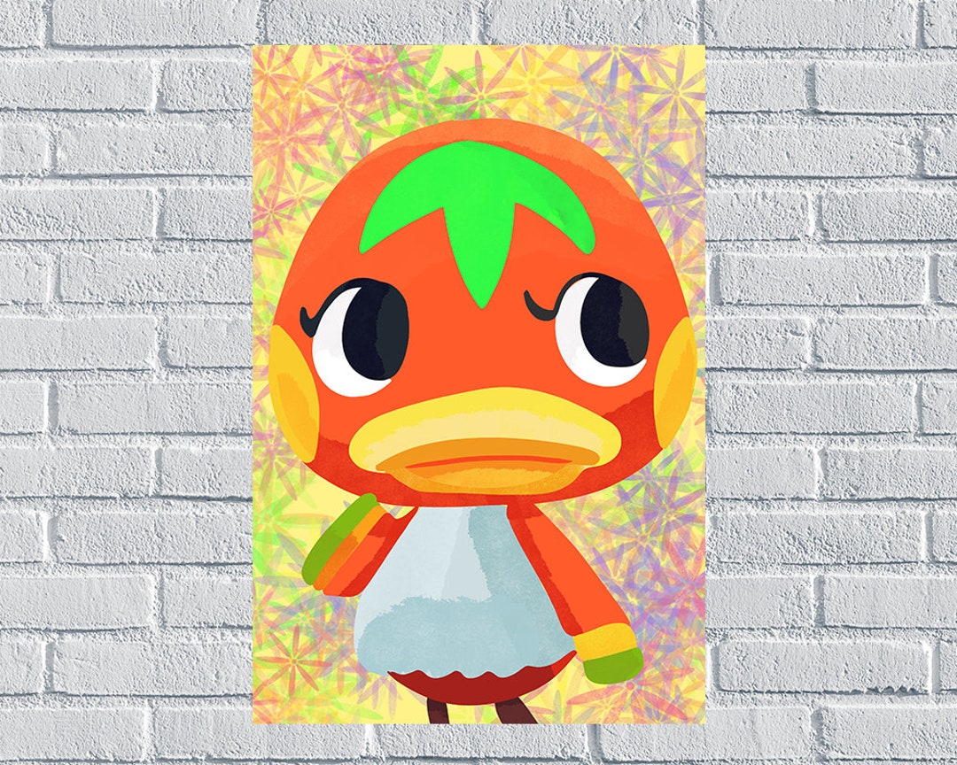 KETCHUP Animal Crossing New Horizons Harvs Island Villager Poster