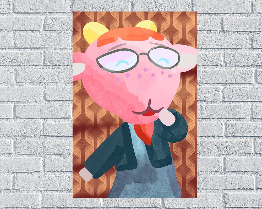 VELMA Animal Crossing New Horizons Harvs Island Villager Etsy