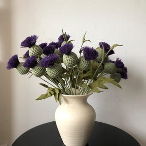 Handmade Scottish Thistles