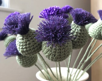 Handmade Scottish Thistles