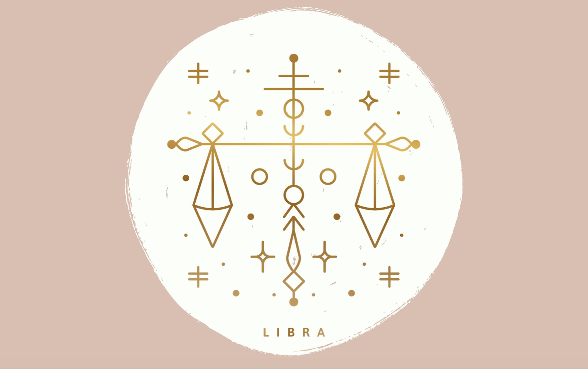 Libra Desktop Wallpaper Zodiac libra Laptop Background | Etsy