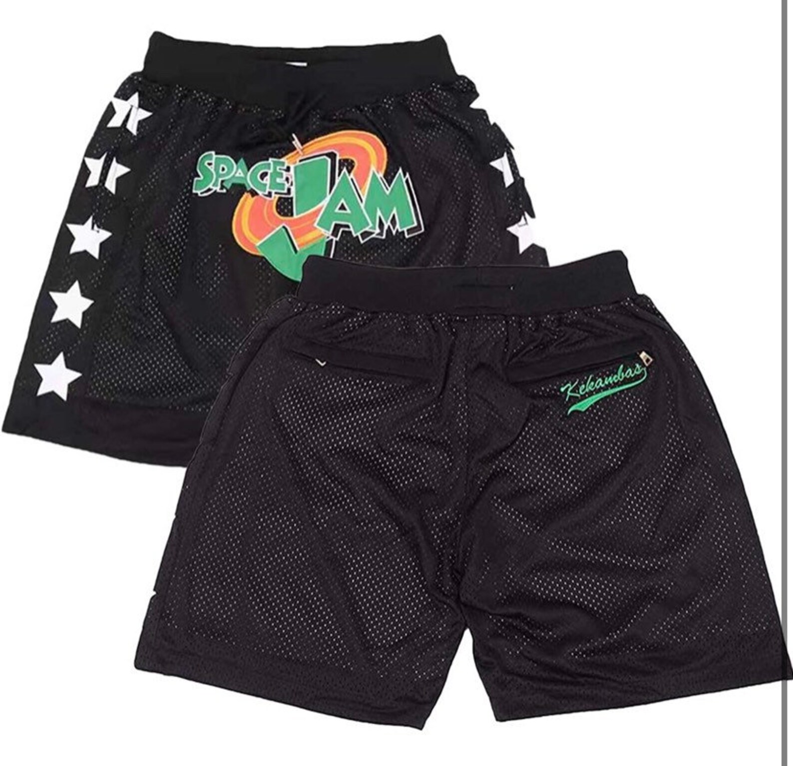 Mens space jam Movie Basketball Shorts Space Jam Mesh Sport Etsy