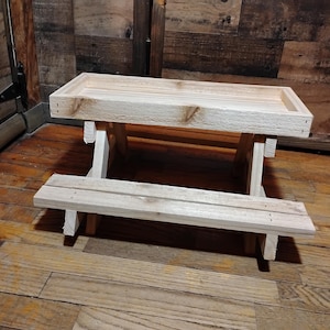 Chick-nic Table: Quirky Fun for Happy Hens & Humans, Unique Outdoor Decor, Chicken Picnic Table, Ideal for Gardens