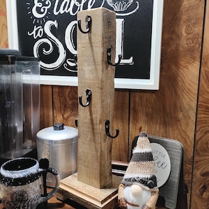 Rustic Mug Tree