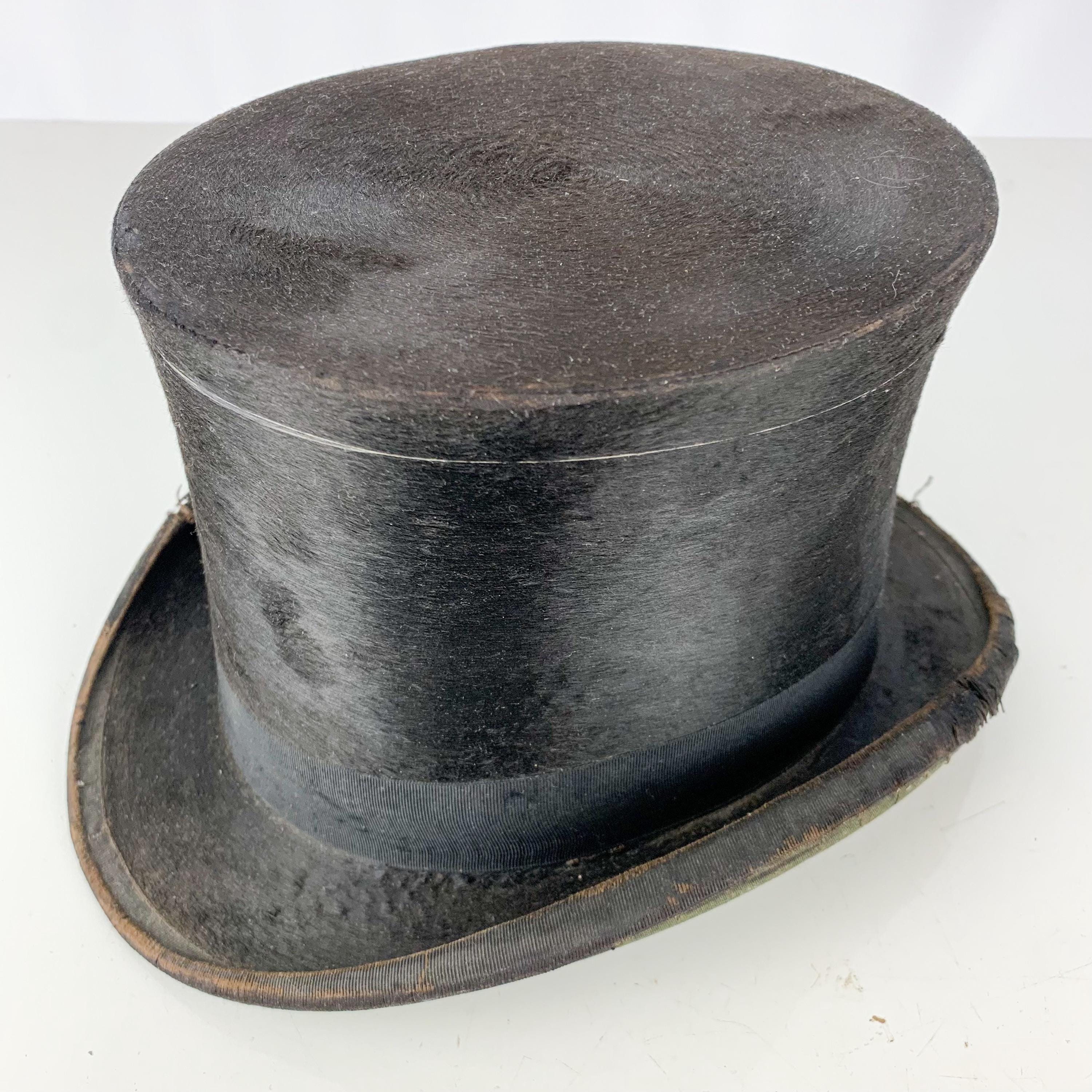 Black Edwardian Hat
