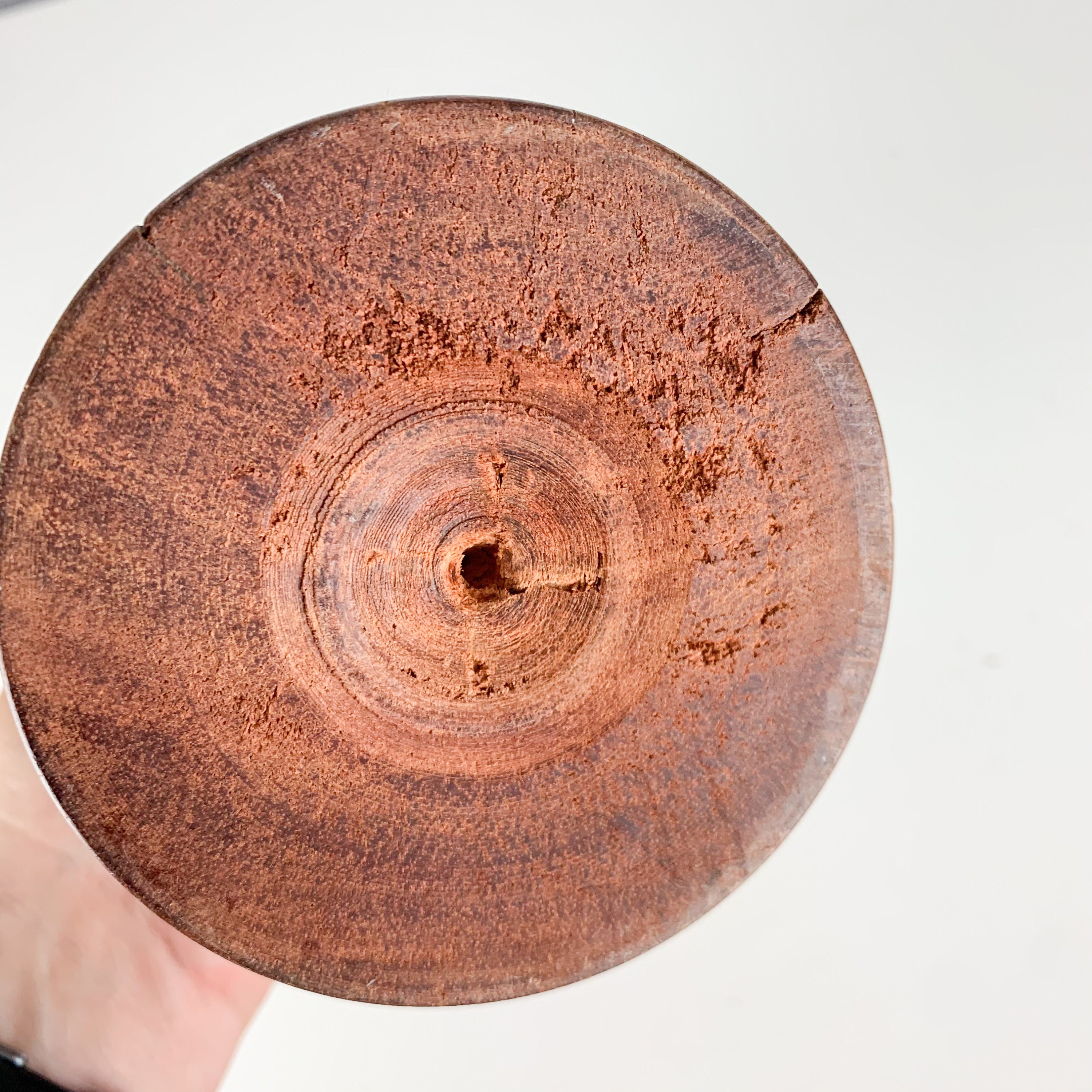 Vintage Mid Century Modern Wooden Teak Wood Candle Holder Mcm Boho ...