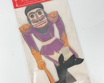 Vintage Nutcracker Prince Jumping Jack Ballet Dancer Jointed Amy Luckenbach, vintage puppet