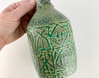 Rare Vintage Nils Thorrson Pottery Vase Royal Copenhagen Denmark Mid Century Mcm, mid century pottery, pottery vase