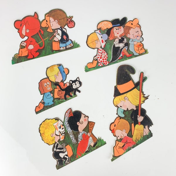 Vintage Halloween Decorations Etsy