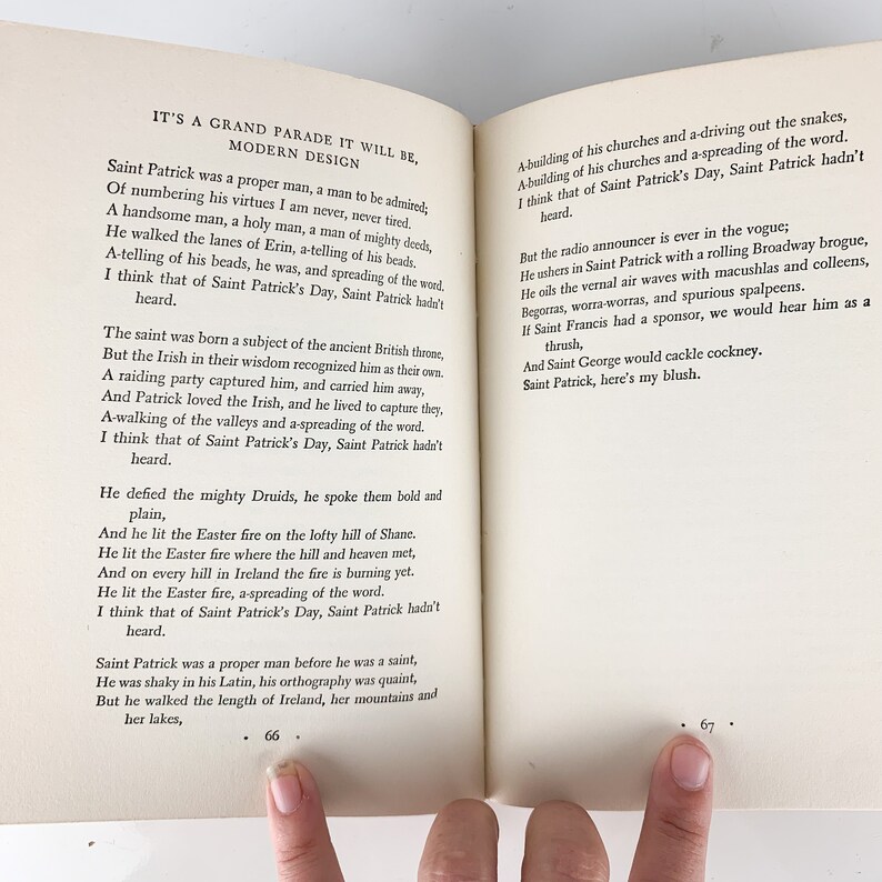 Vintage Poetry Book Collection Good Intentions by Ogden Nash - 1942 Hardcover, classic pottery book image 7