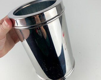 Inox Italy Stainless Steel Wine Chiller/Cooler Silver Holiday Williams Sonoma, holiday entertaining decor